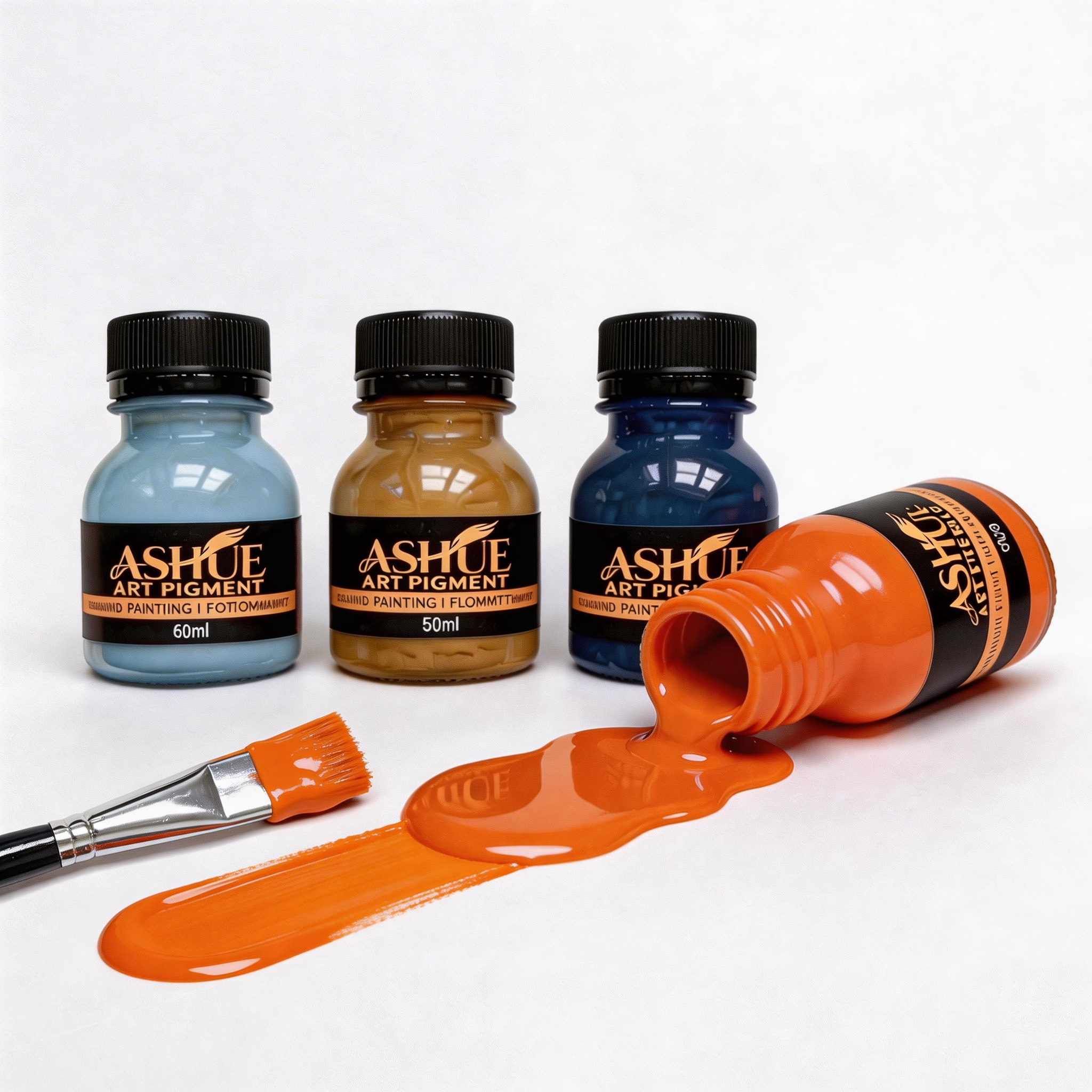 Resin Art Pouring - 60ml 4-Color Acrylic Pouring Paint Set