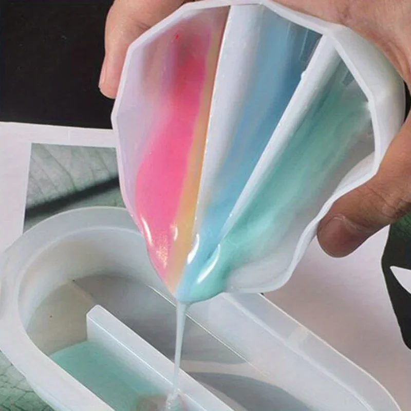 Resin Art Pouring - Split Cup For Paint Pouring,Reusable Fluid