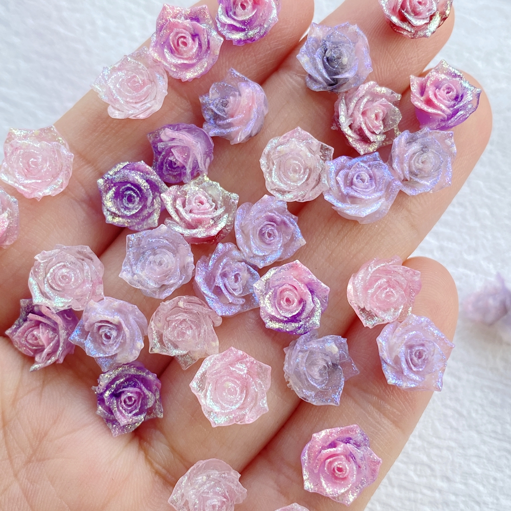 Resin Art And Design - 50Pcs Mixed Nail Art Resin Cartoon