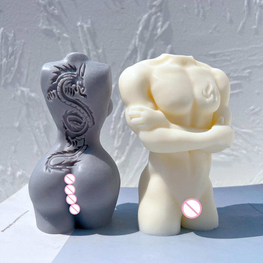 Resin Art And Design - 3 Designs Dragon Tattoo Man Woman