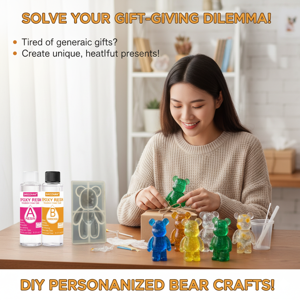 Resin Art Equipment - DIY Crystal Epoxy Resin Kit with