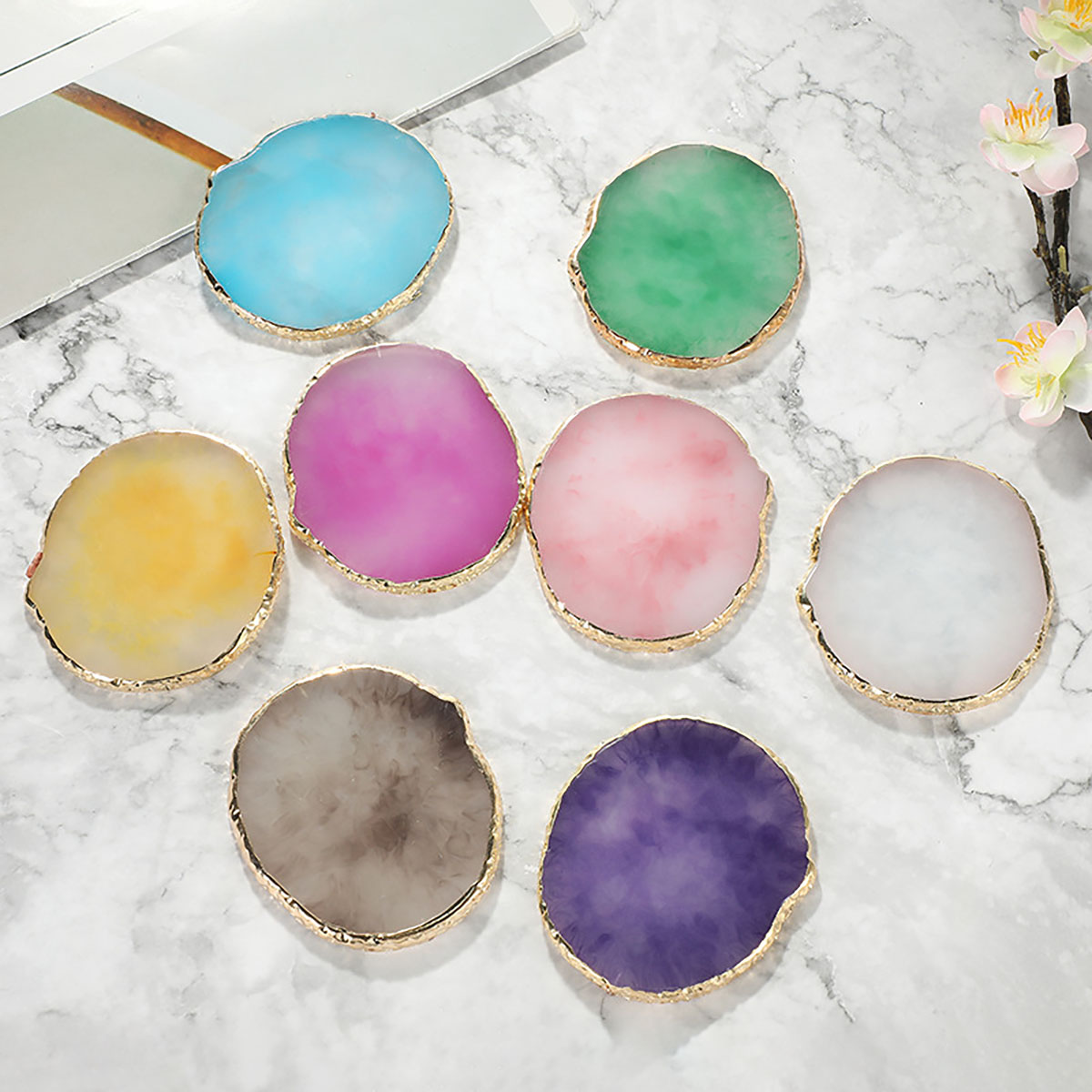 Irregular Multi Colour Resin J - Resin Art Necklace recensie en prijs