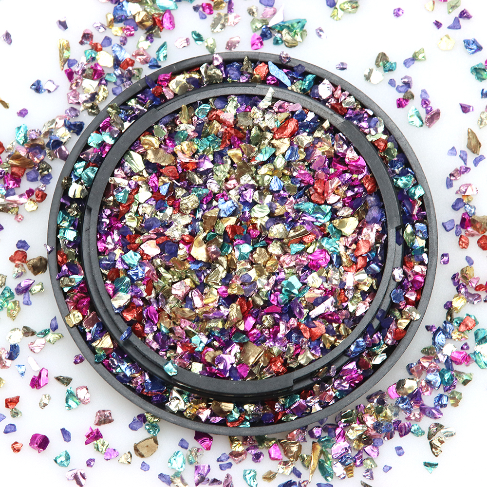 Multi color mixed nail 10g/Lot - Resin Art Necklace recensie en prijs