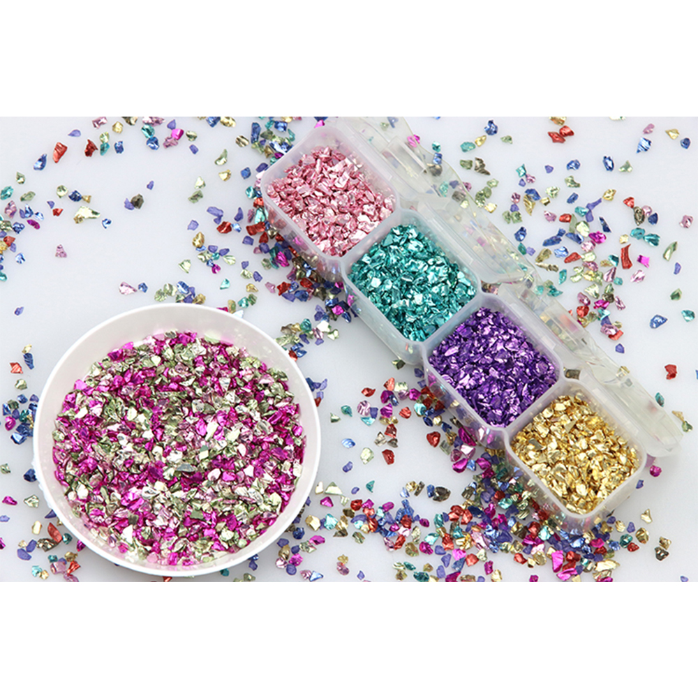 Multi color mixed nail 10g/Lot - Resin Art Necklace recensie en prijs