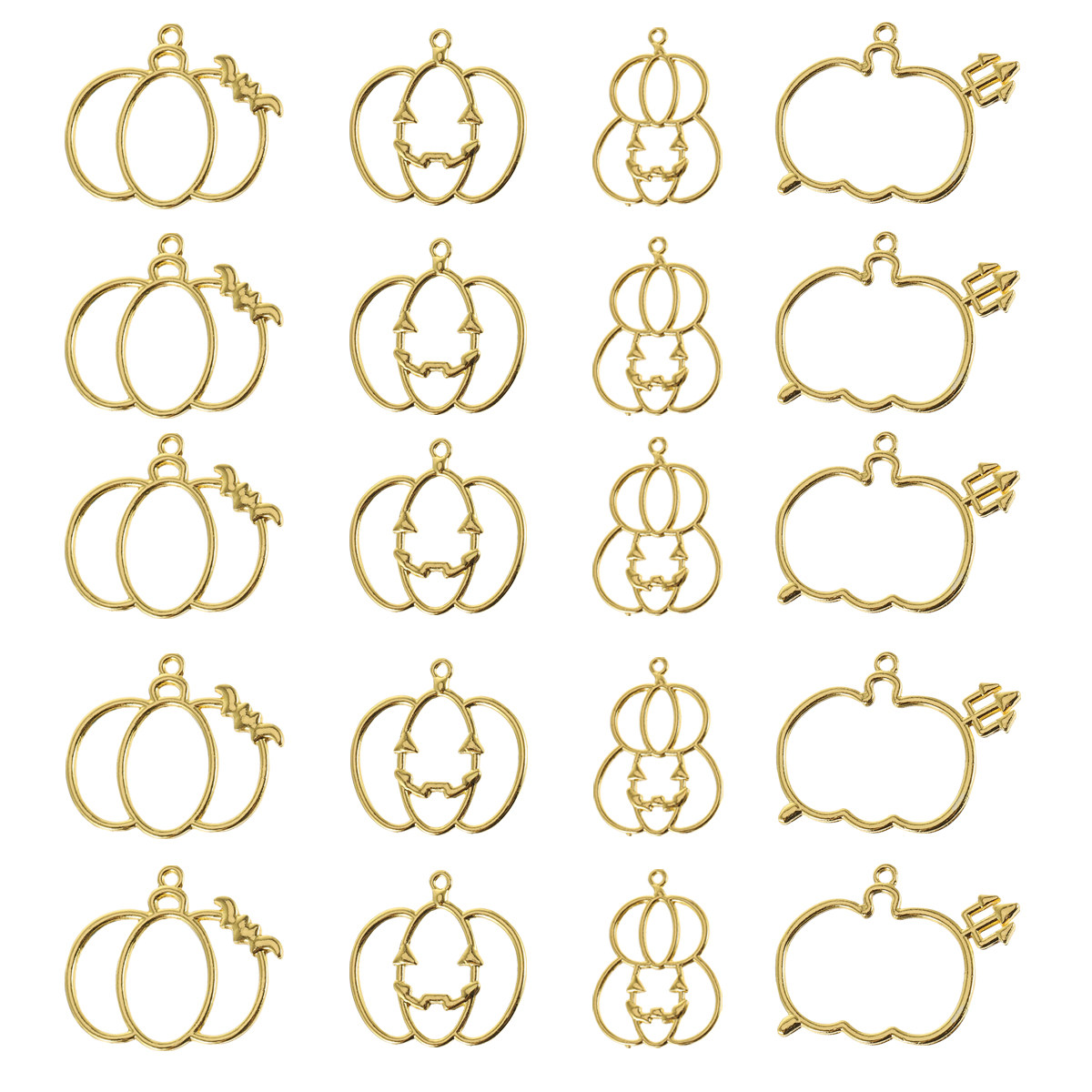 20Pcs DIY Pumpkin Resin Pendan - Resin Art Bracelet recensie en prijs