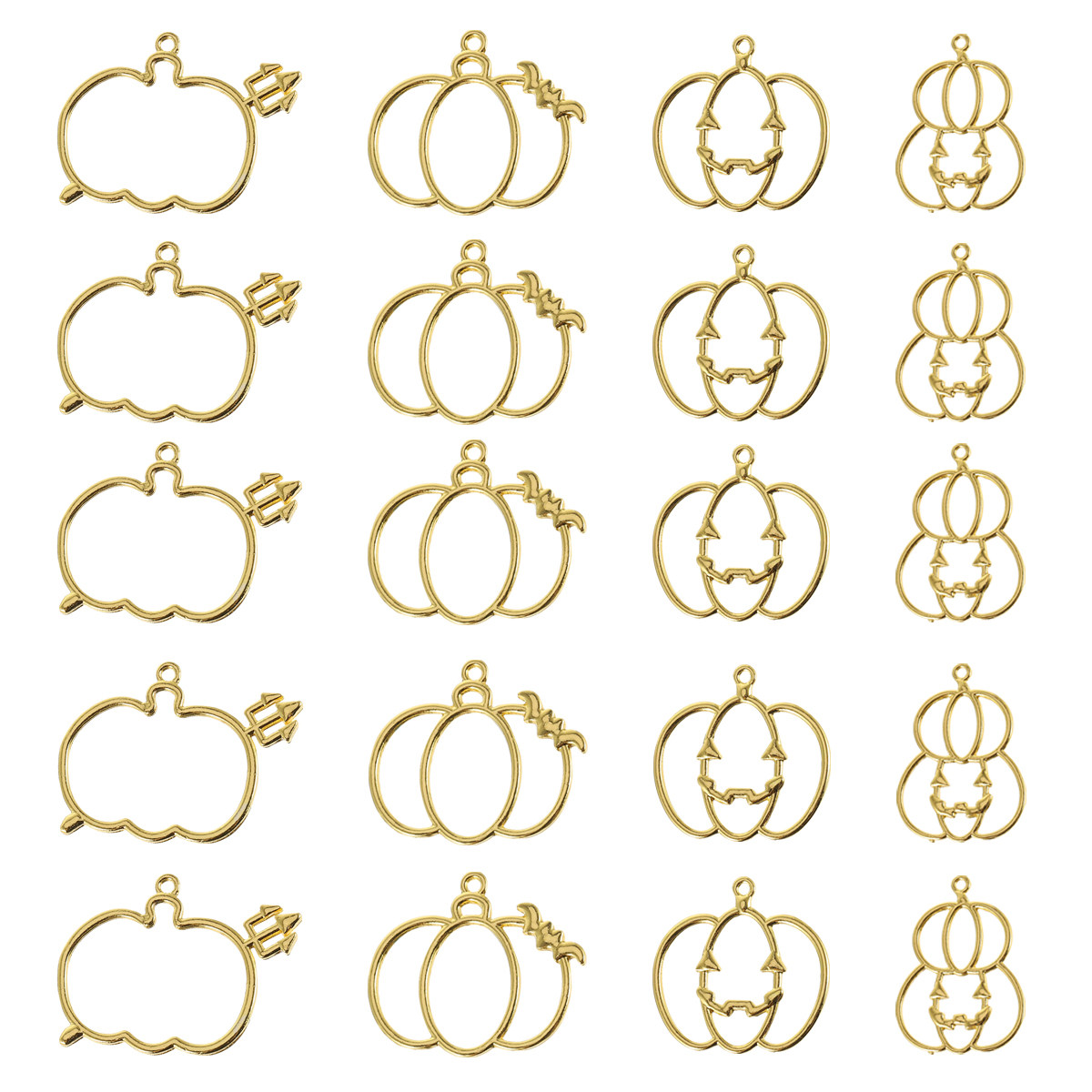 20Pcs DIY Pumpkin Resin Pendan - Resin Art Bracelet recensie en prijs