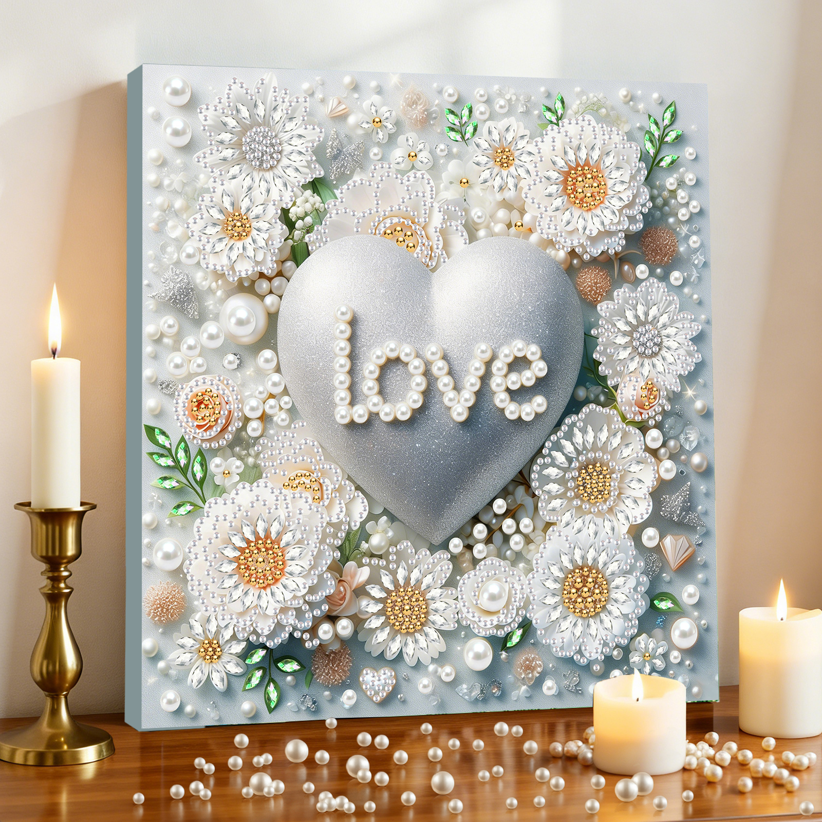 Diamond Dots Pearl Gem Paintin - Resin Art Frame recensie en prijs