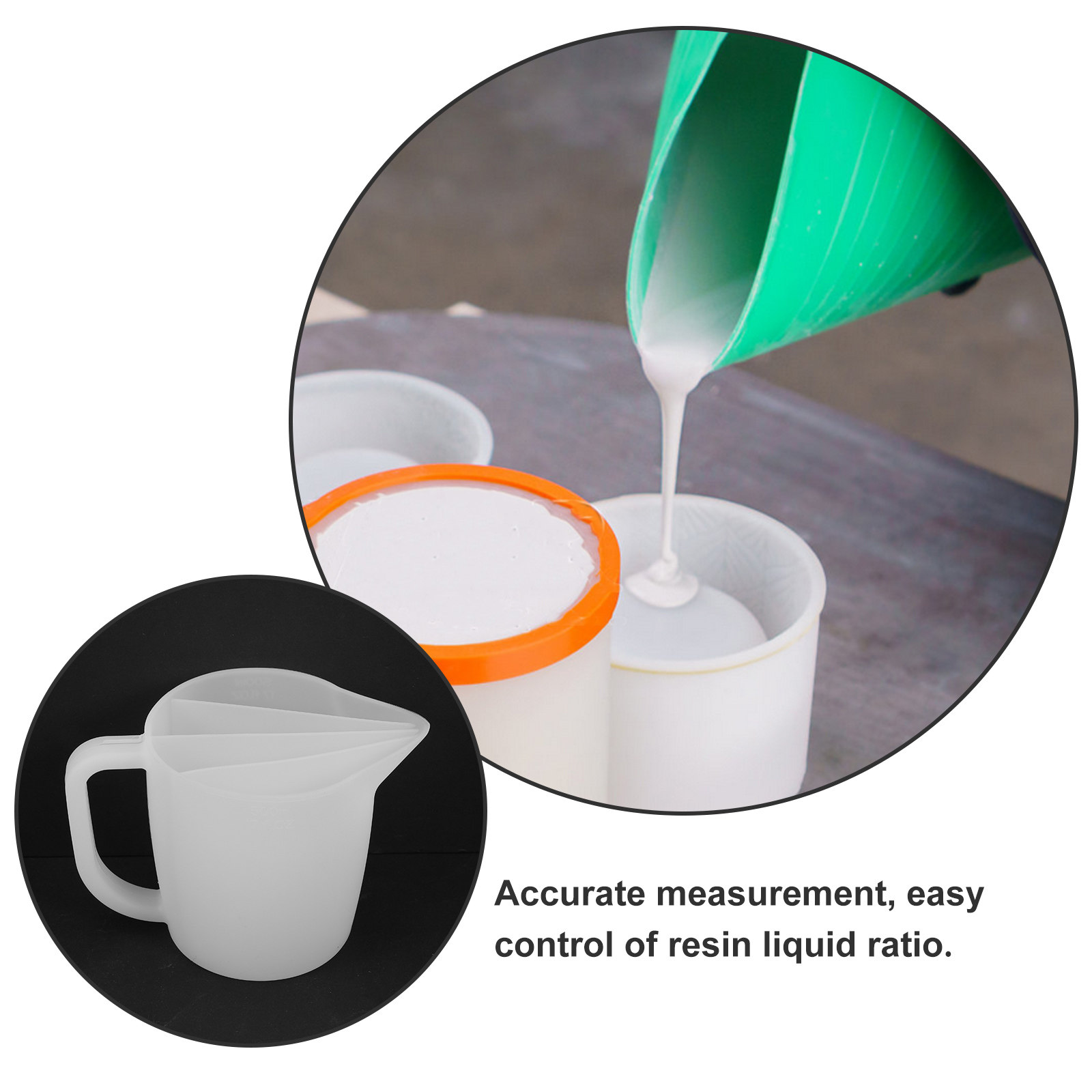 4-Compartment Silicone Split P - Resin Art Pouring recensie en prijs