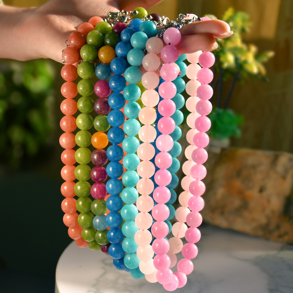 Beaded necklace Originality Na - Resin Art Necklace recensie en prijs