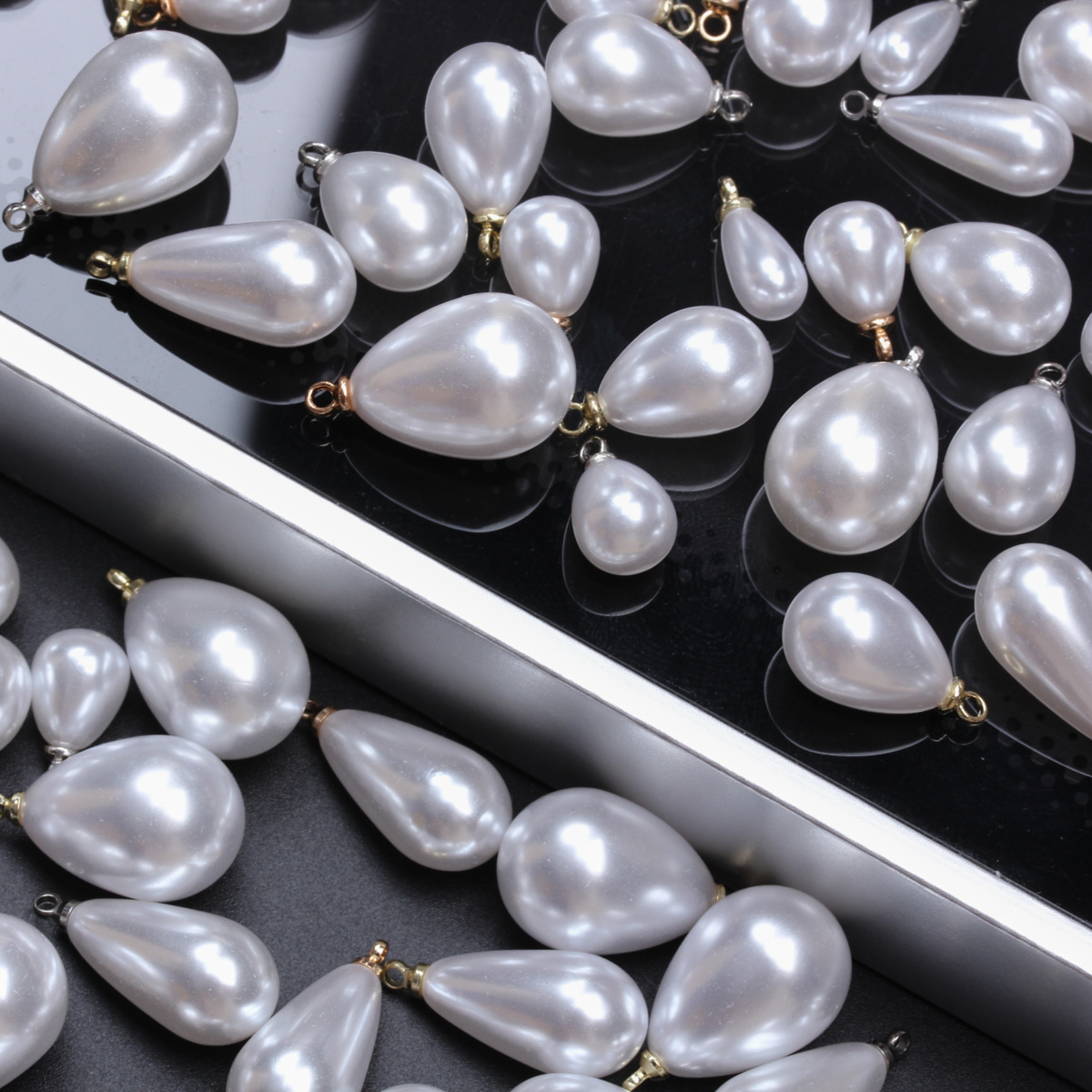 100pcs/bag 10/14/16/18mm Brigh - Resin Art Necklace recensie en prijs