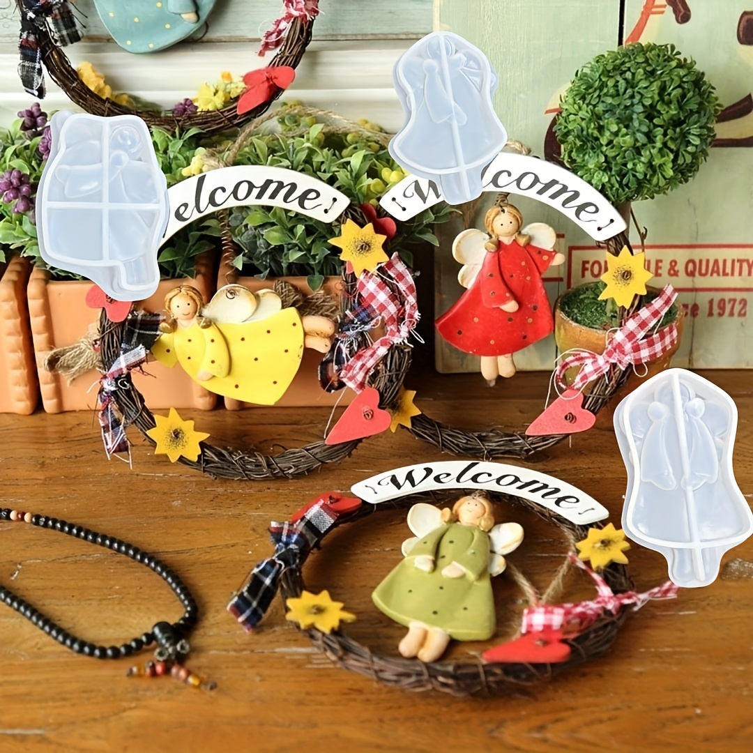 4pcs Angel Pendant Mold, Resin - Resin Art Products recensie en prijs