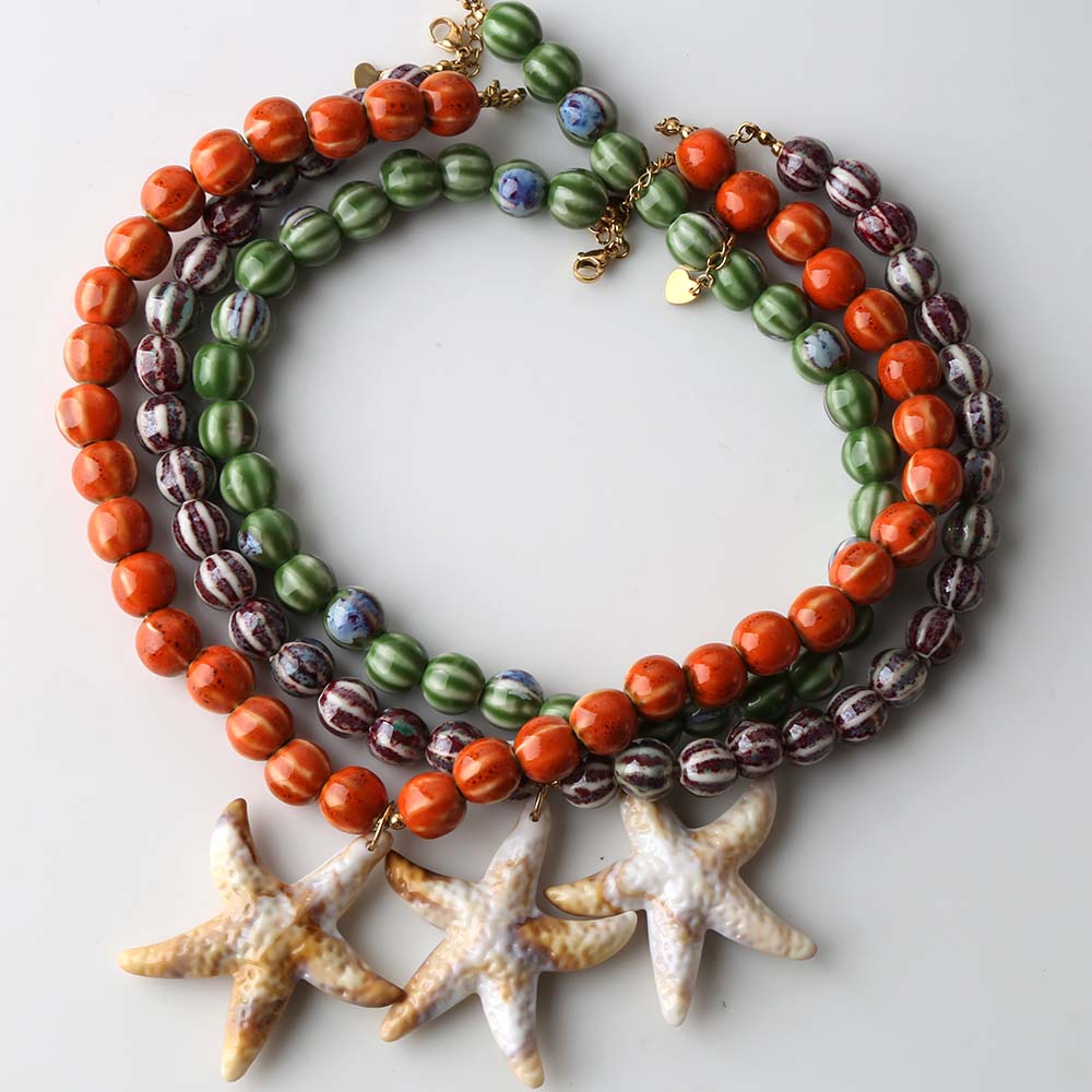 2026 European and American pop - Resin Art Necklace recensie en prijs