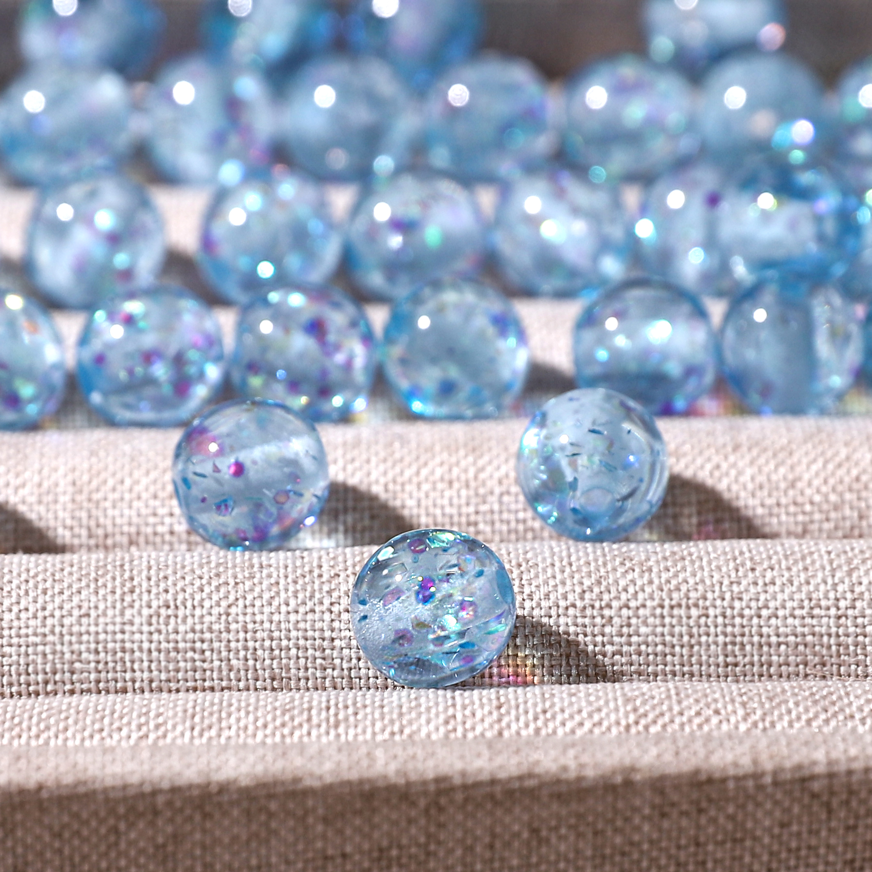 50/60Pcs 8mm Iridescent Sequin - Resin Art Bracelet recensie en prijs