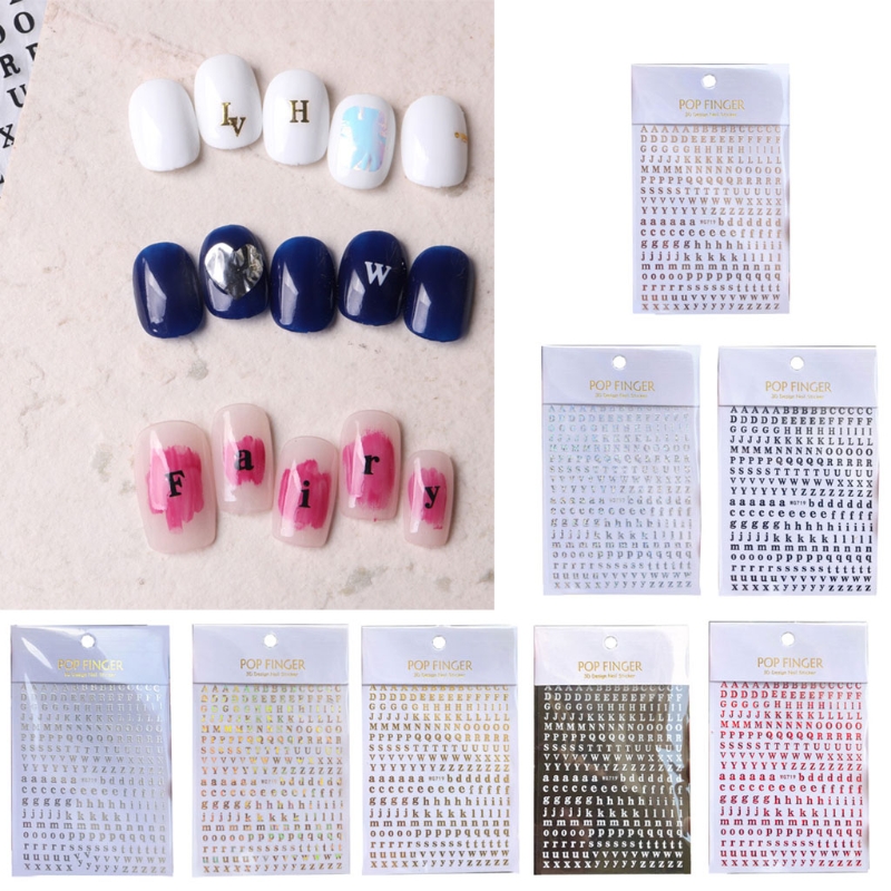 1PCS New English Alphabet Nail - Resin Art Equipment recensie en prijs