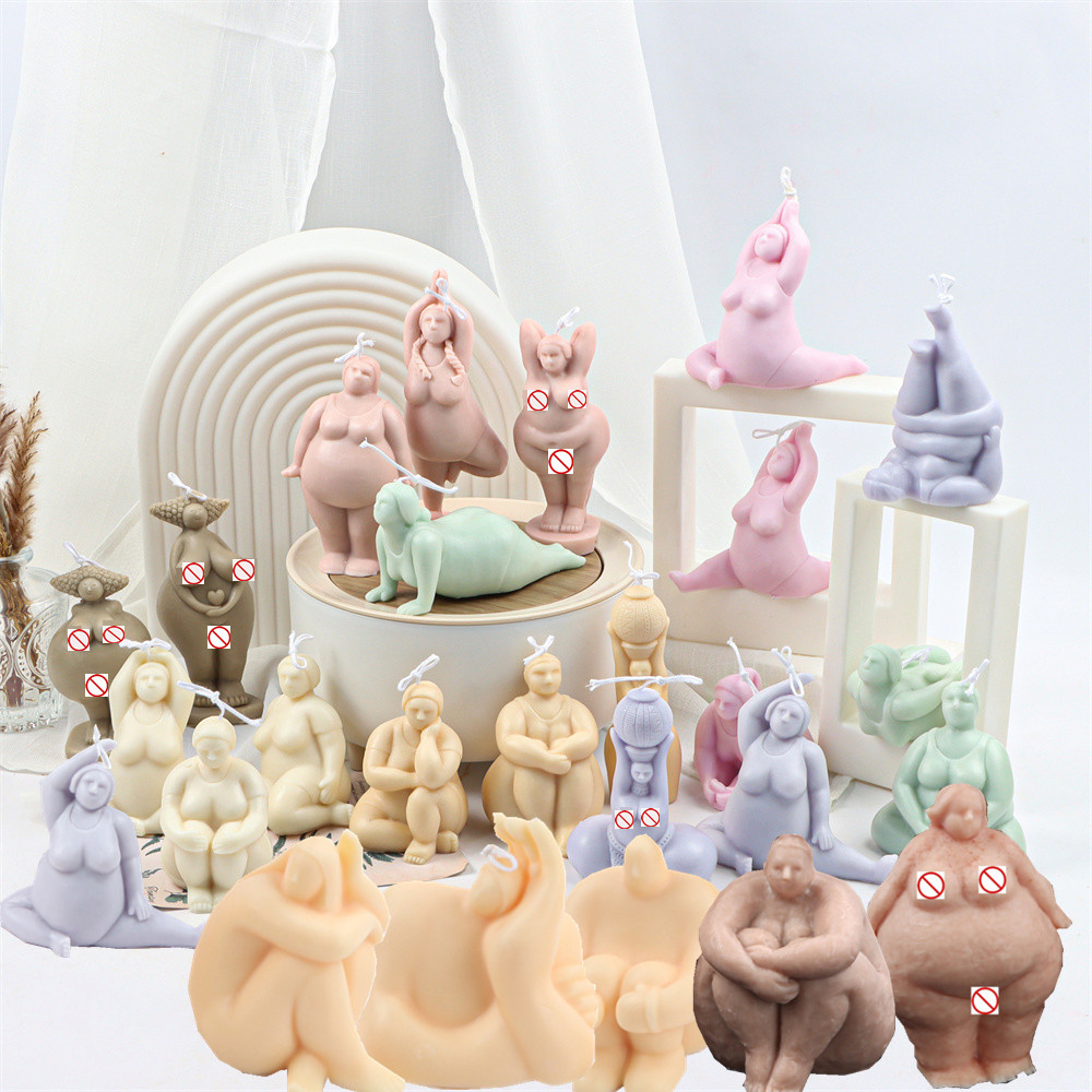 Abstract Fat Women Body Candle - Resin Art Furniture recensie en prijs