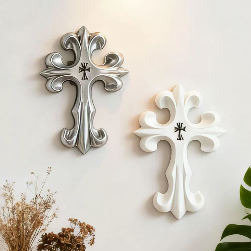 Retro Cross Wall Decor Gothic  - Resin Art Furniture recensie en prijs