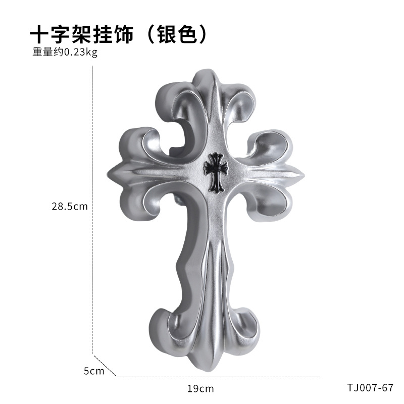 Retro Cross Wall Decor Gothic  - Resin Art Furniture recensie en prijs
