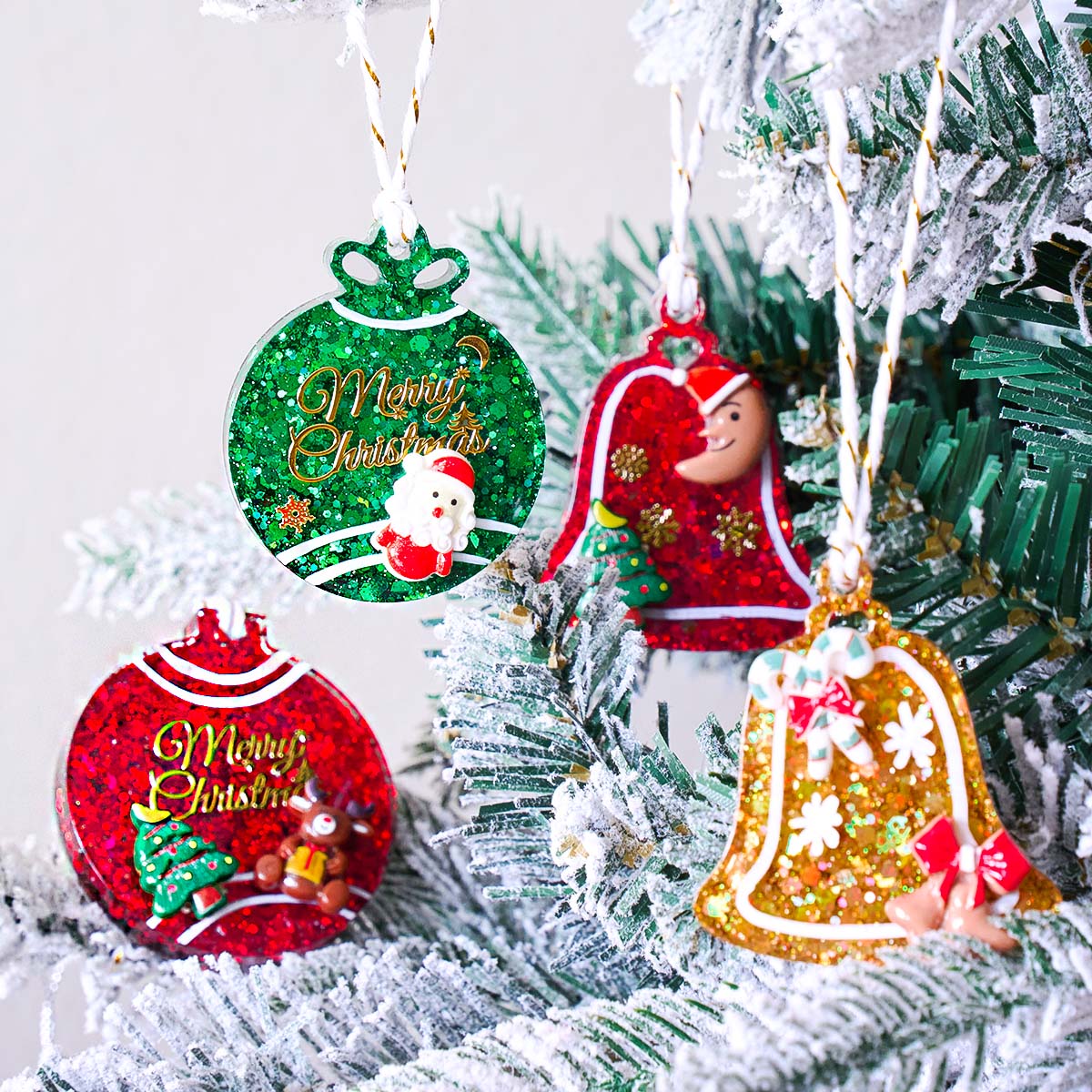 Xmas Tag Pendant Silicone Mold - Resin Art Products recensie en prijs