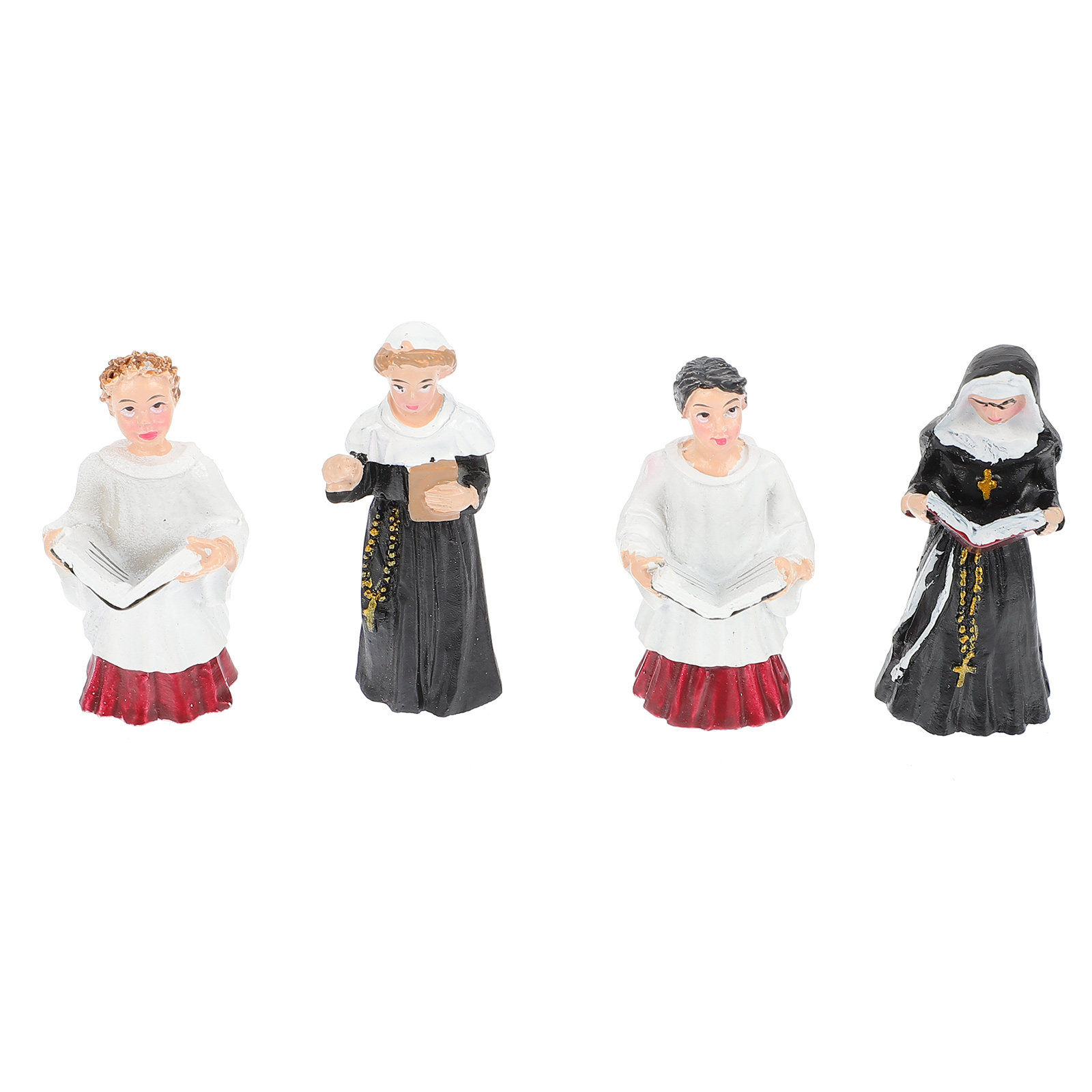 4Pcs Resin Nun Statues Stylish - Resin Art And Design recensie en prijs
