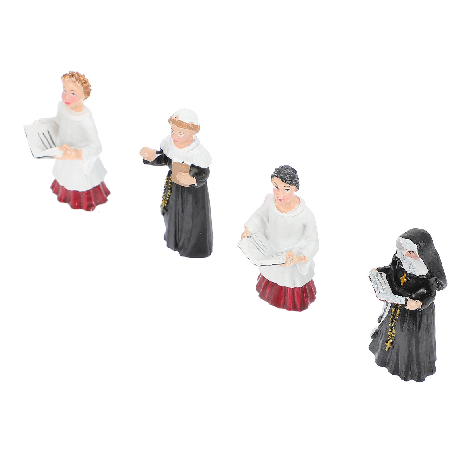 4Pcs Resin Nun Statues Stylish - Resin Art And Design recensie en prijs