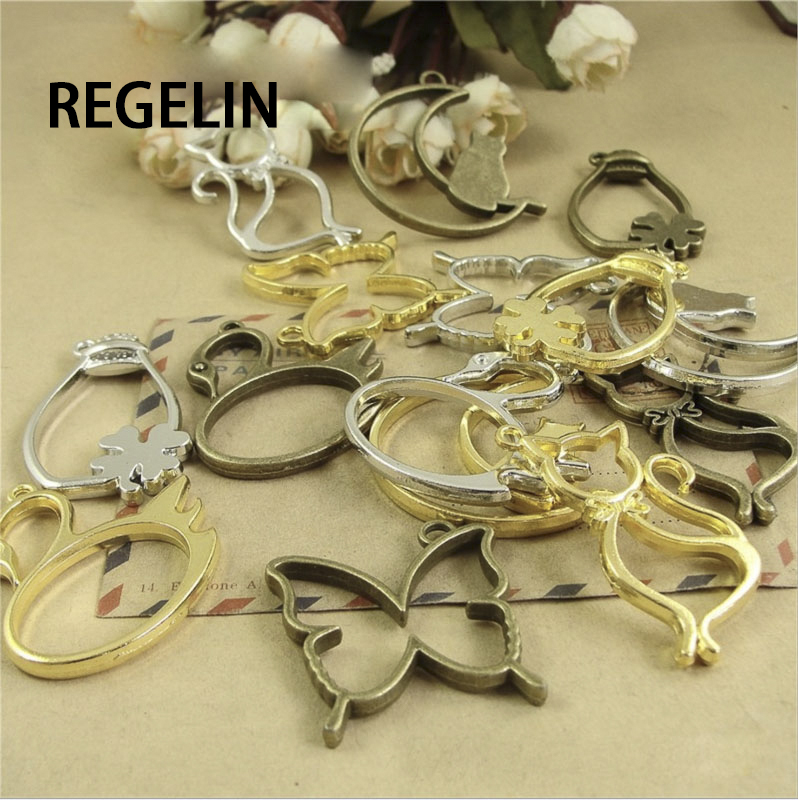 5 pcs Cat moon shape Metal Fra - Resin Art Frame recensie en prijs