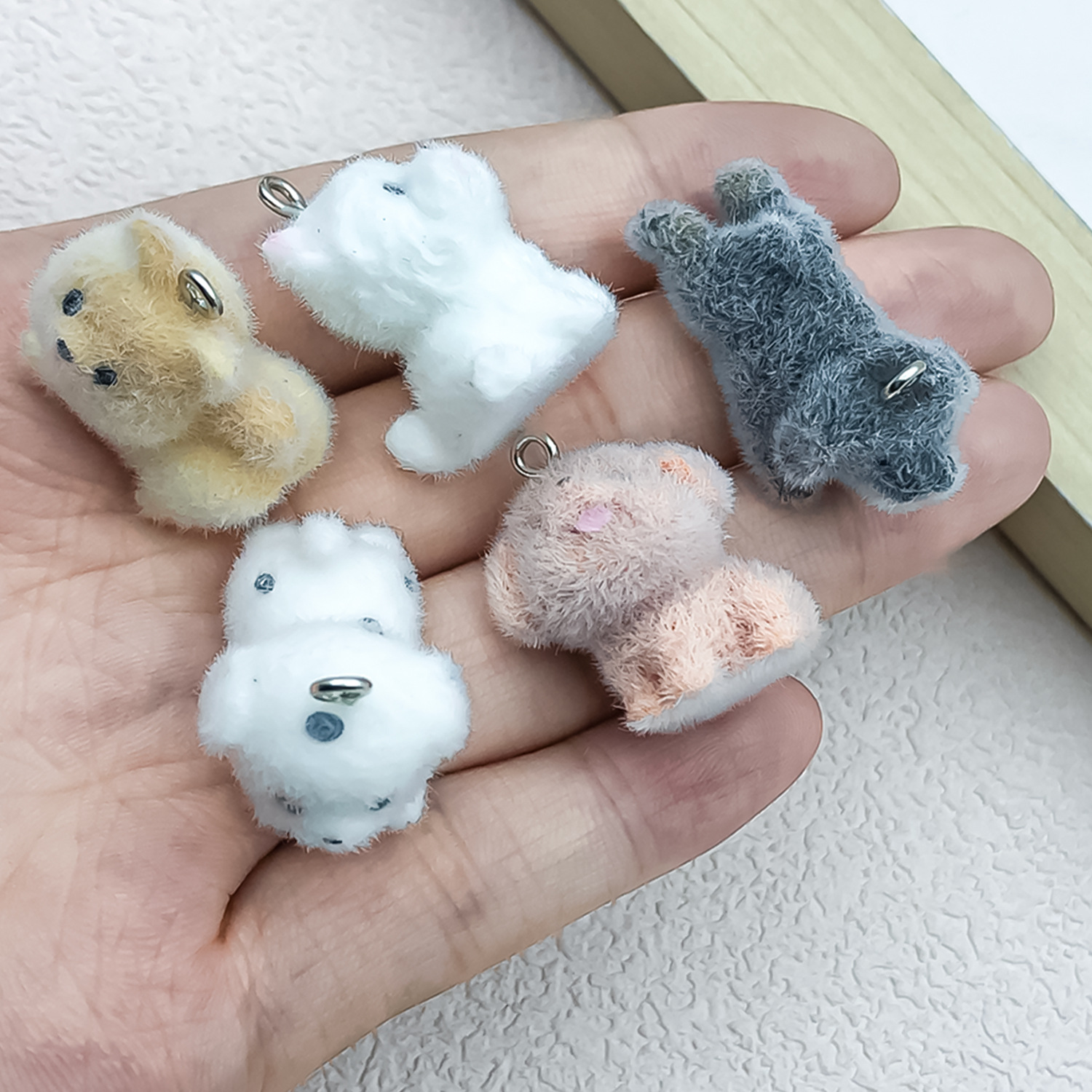 5pcs&1pc Flocked Resin Animal  - Resin Art Bracelet recensie en prijs
