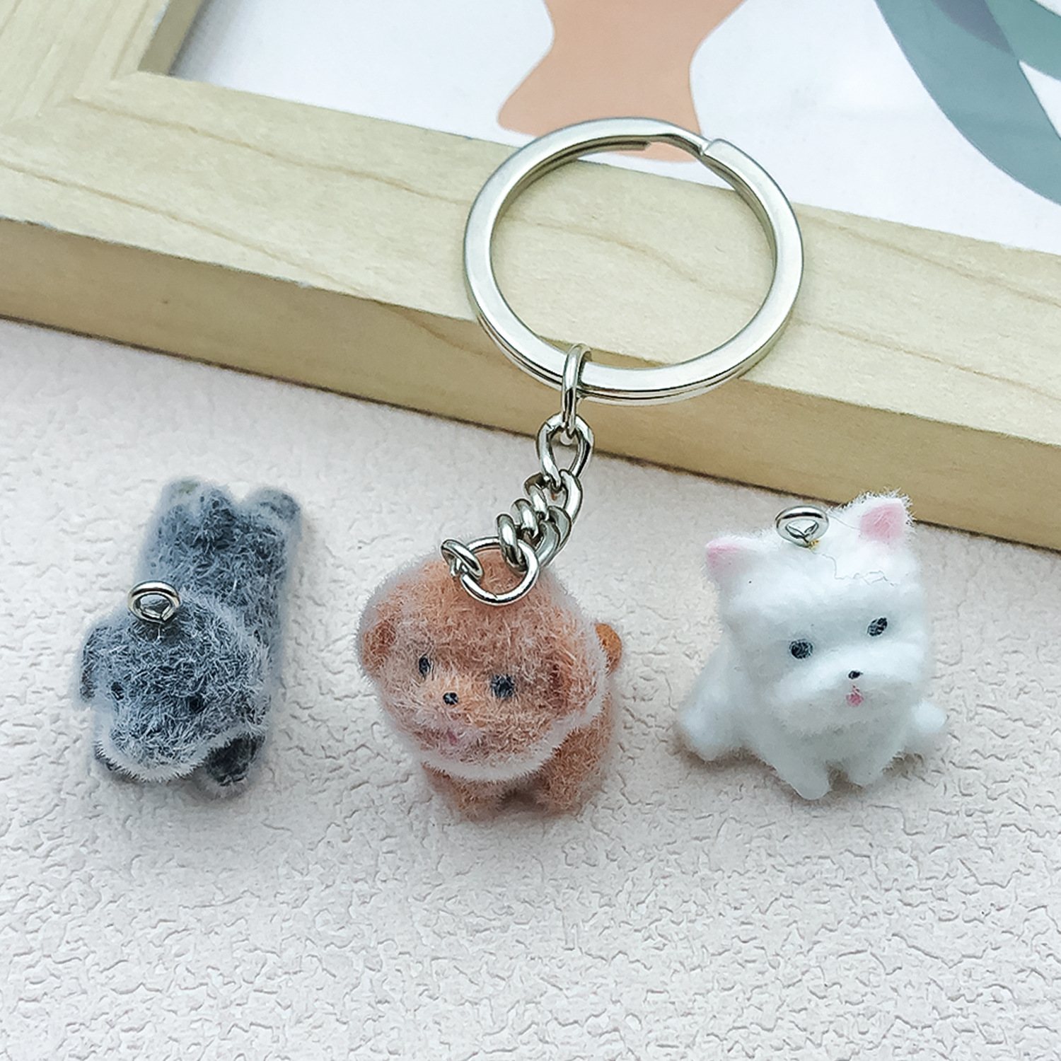 5pcs&1pc Flocked Resin Animal  - Resin Art Bracelet recensie en prijs
