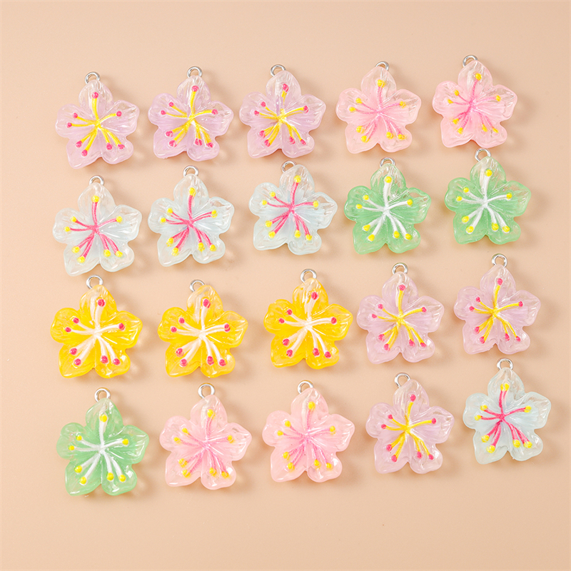 20pcs 20x24mm Cute Colorful Mi - Resin Art Necklace recensie en prijs
