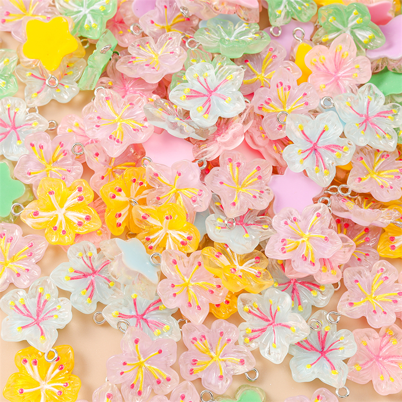 20pcs 20x24mm Cute Colorful Mi - Resin Art Necklace recensie en prijs
