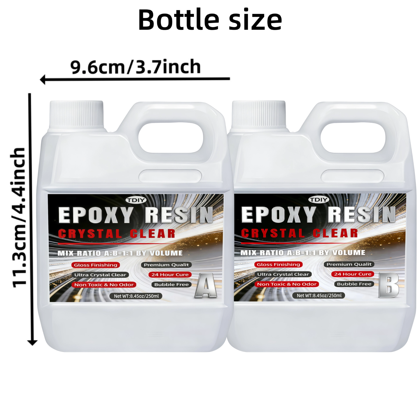 1:1 Crystal Clear Epoxy Resin  - Resin Art Products recensie en prijs