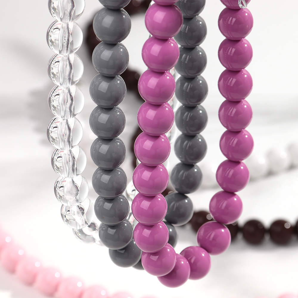 Fashion Colorful Round Acrylic - Resin Art Necklace recensie en prijs