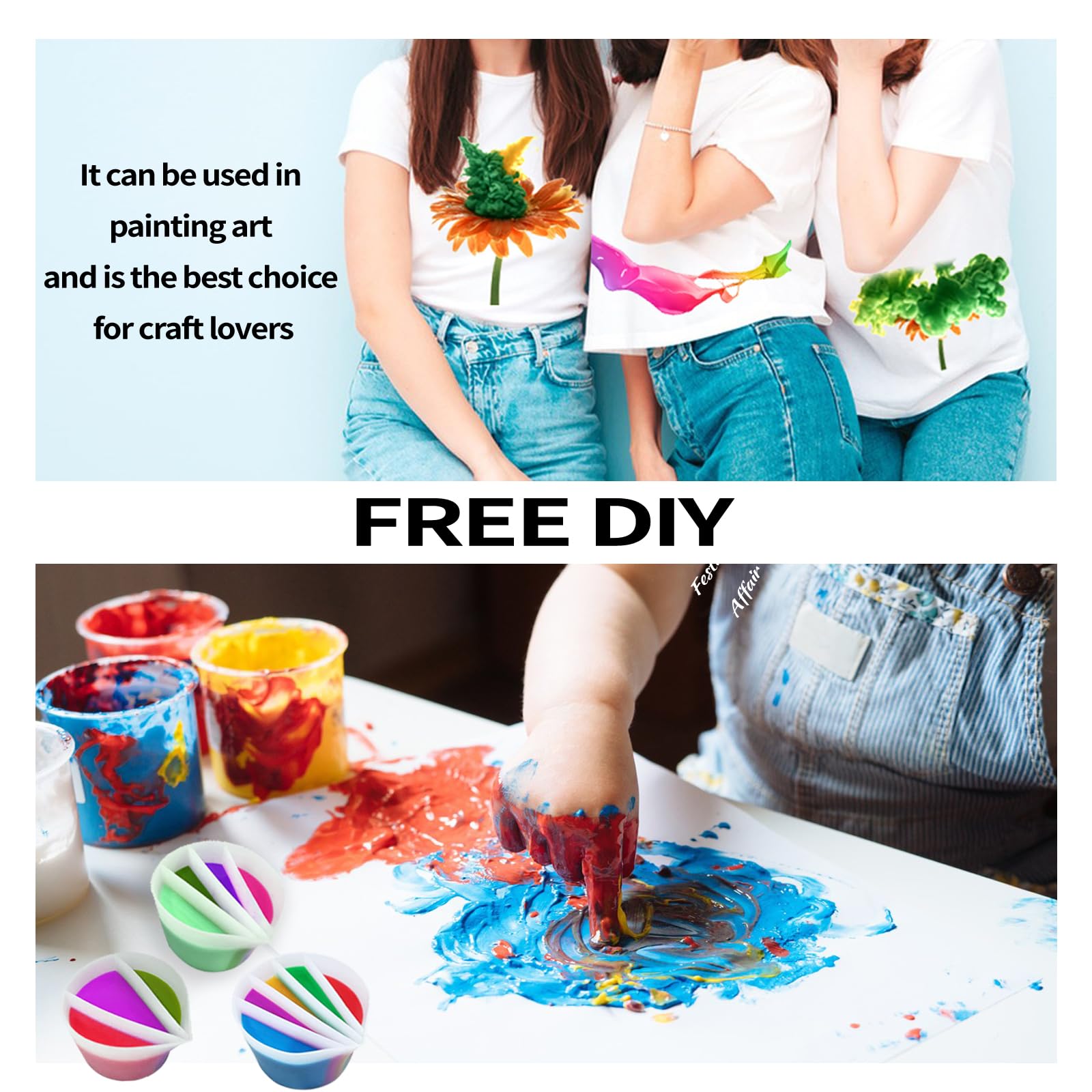 Split Cup For Paint Pouring Re - Resin Art Pouring recensie en prijs