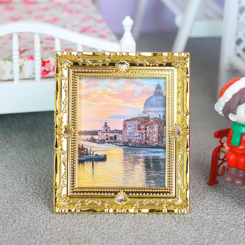 1Pcs Doll House Wall Mural Orn - Resin Art Frame recensie en prijs