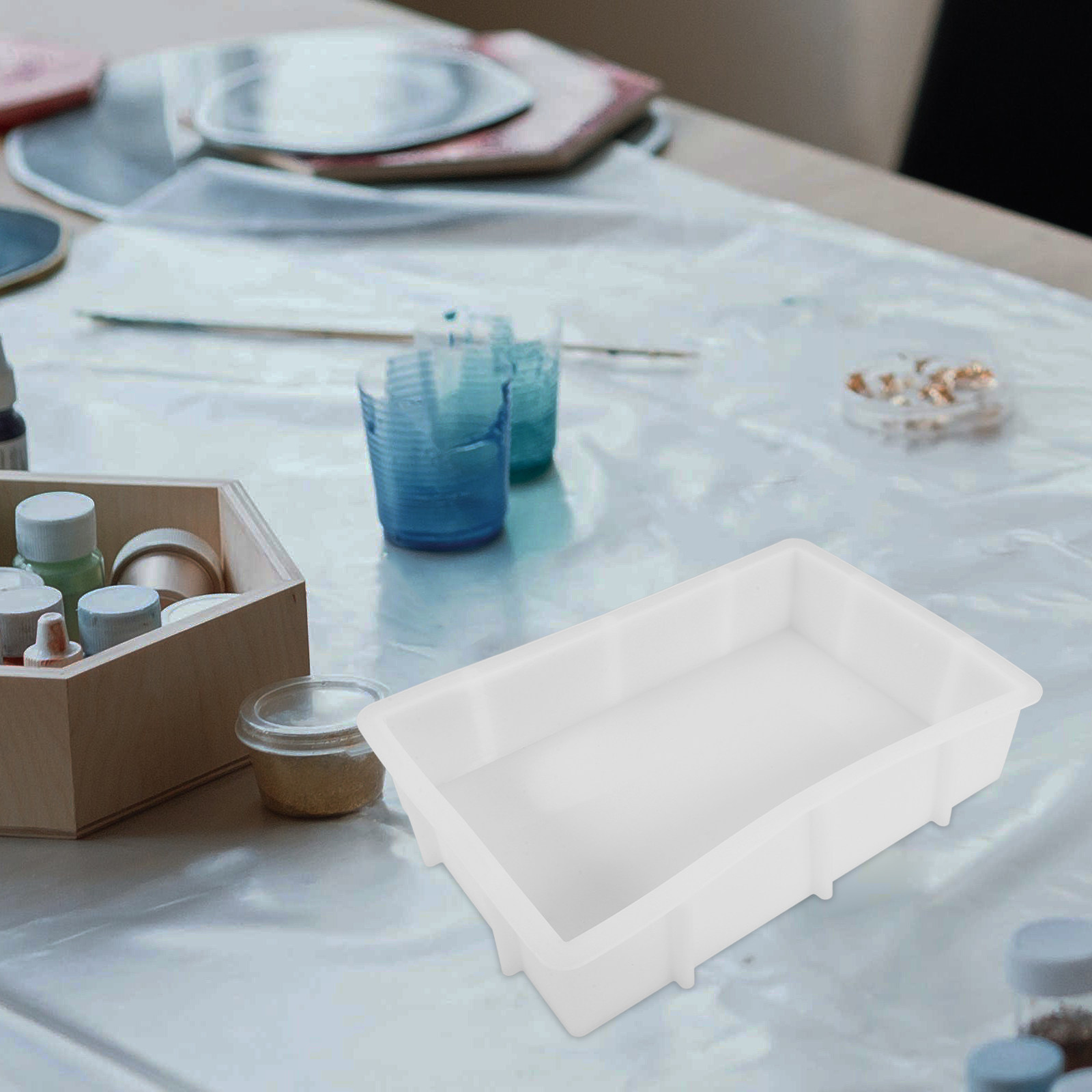 Oversized Rectangle Silicone R - Resin Art Pouring recensie en prijs