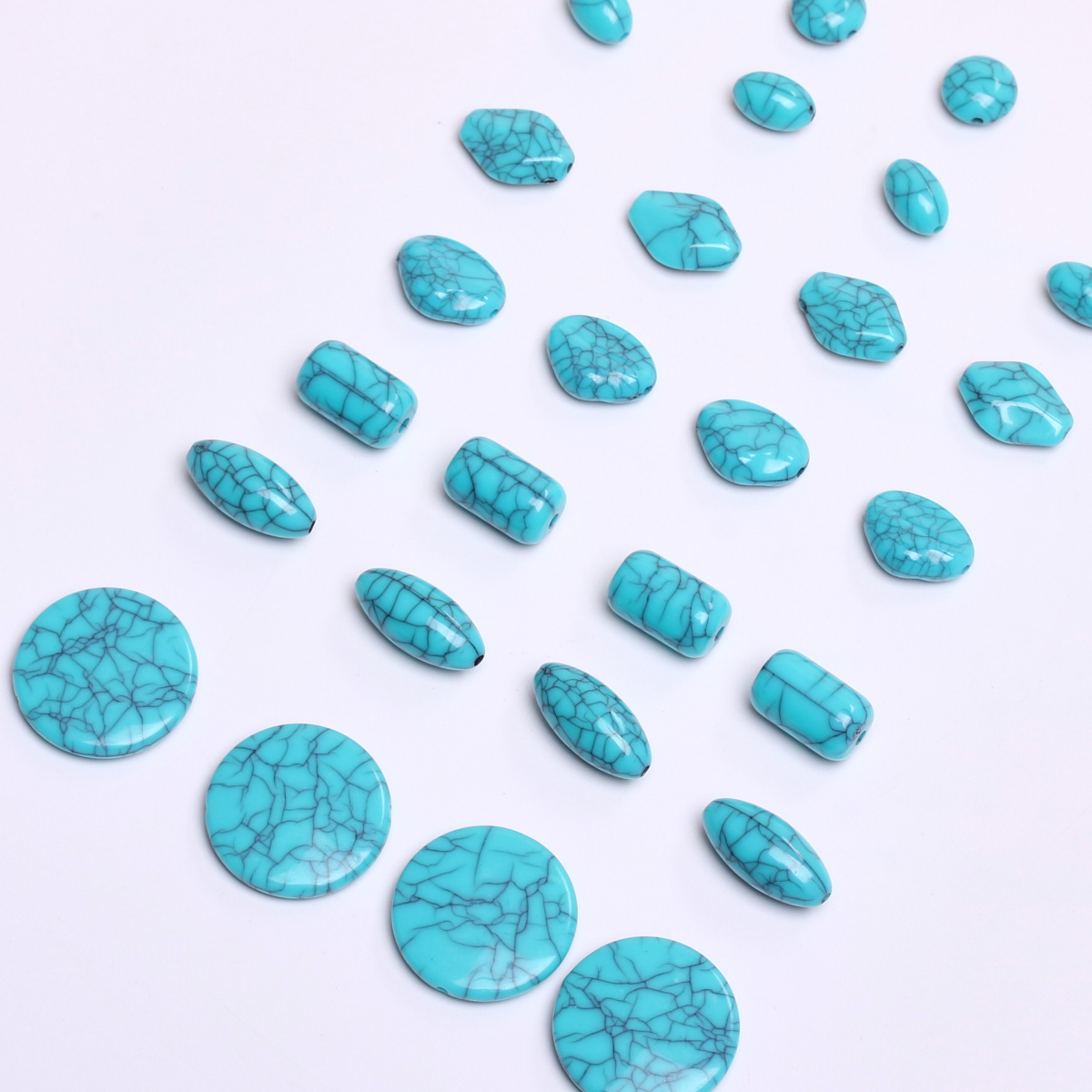 30-5pcs/bag Geometric Imitated - Resin Art Bracelet recensie en prijs