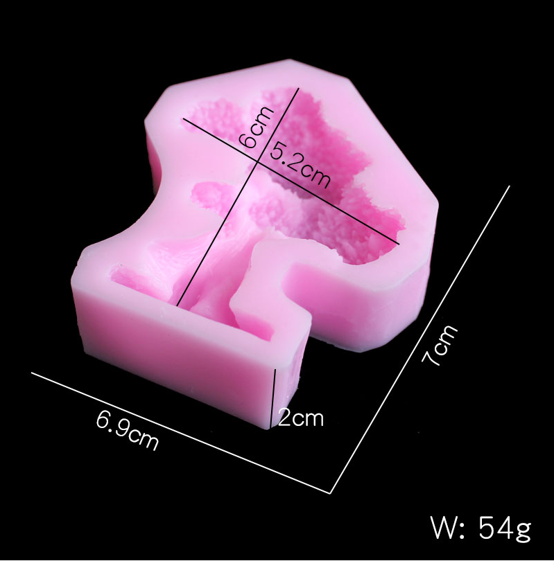 Pine tree silica gel mold DIY  - Resin Art Products recensie en prijs