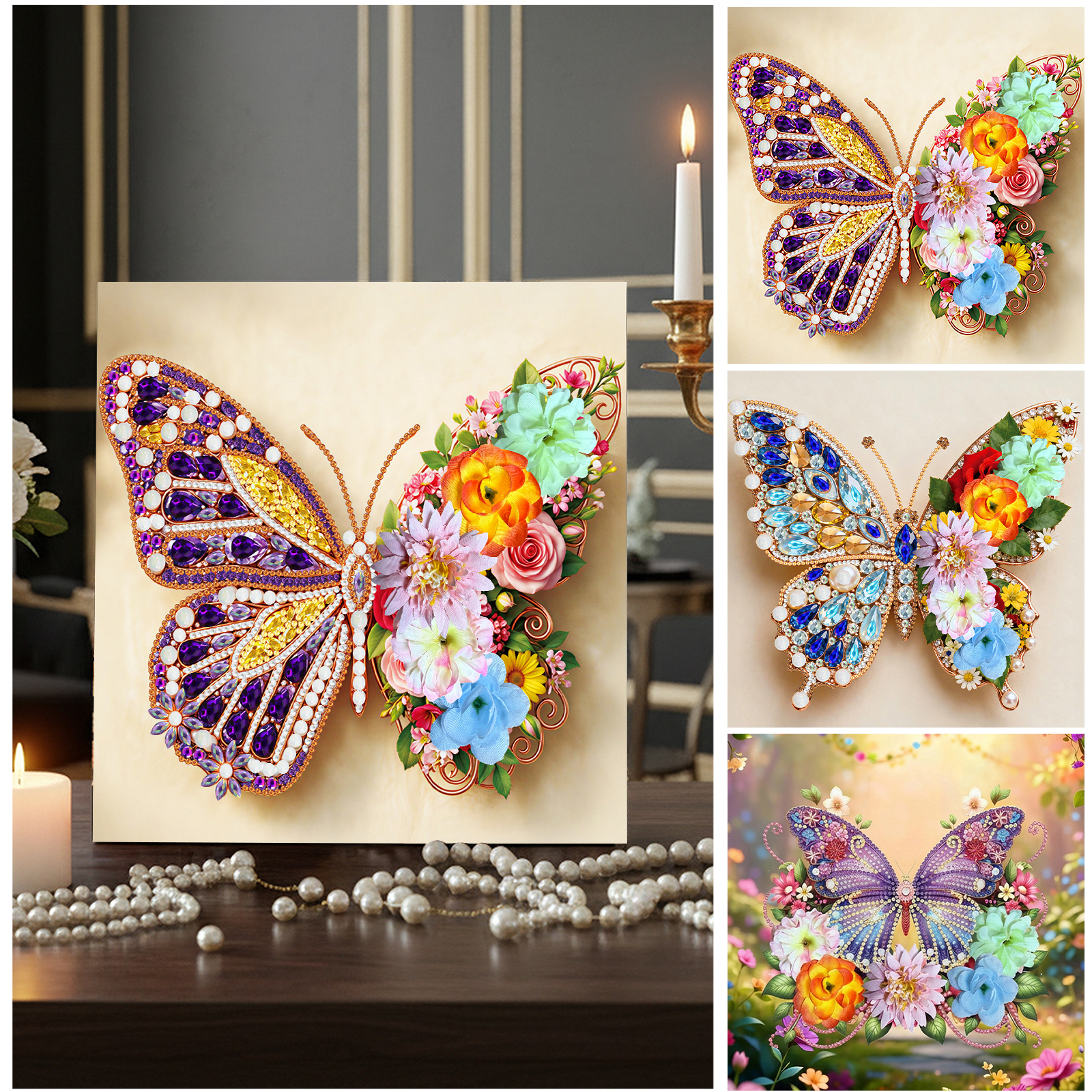 Butterfly DIY Diamonds Dots Ge - Resin Art Frame recensie en prijs