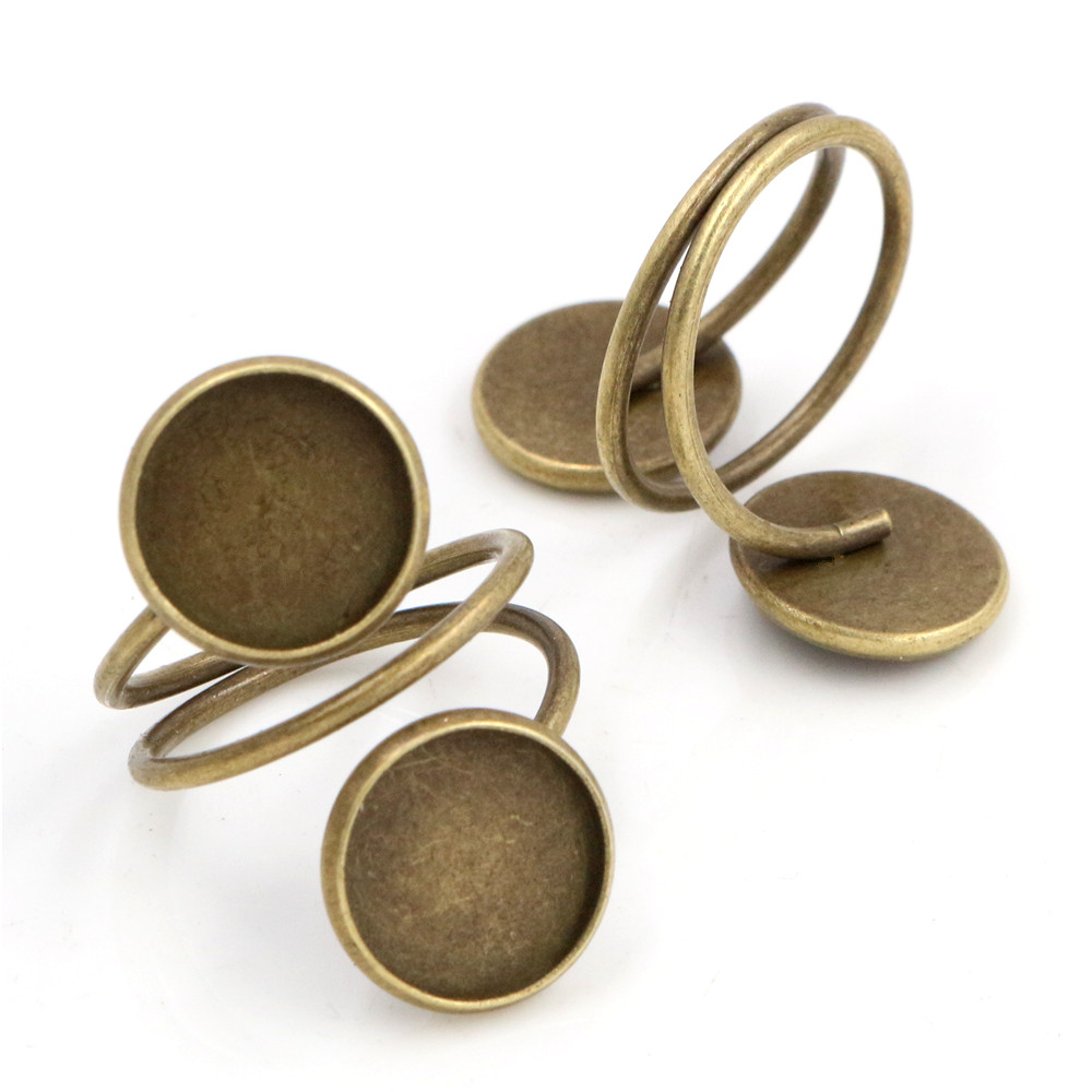 12mm 5pcs Antique Bronze Plate - Resin Art Frame recensie en prijs
