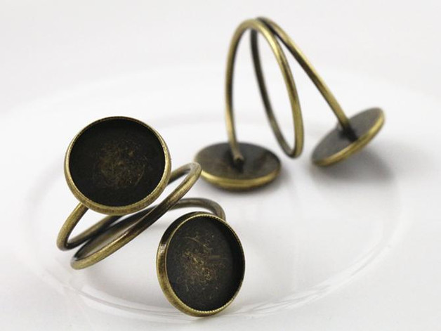 12mm 5pcs Antique Bronze Plate - Resin Art Frame recensie en prijs