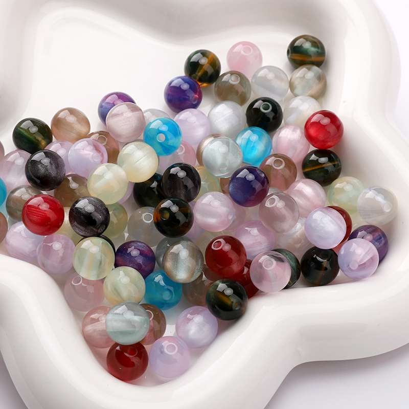10mm 10pcs Resins Cat Eye Bead - Resin Art Bracelet recensie en prijs
