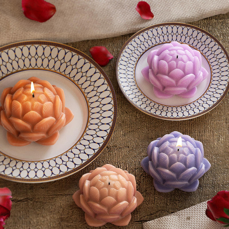 1PC Lotus Flower Candle Mold S - Resin Art Products recensie en prijs
