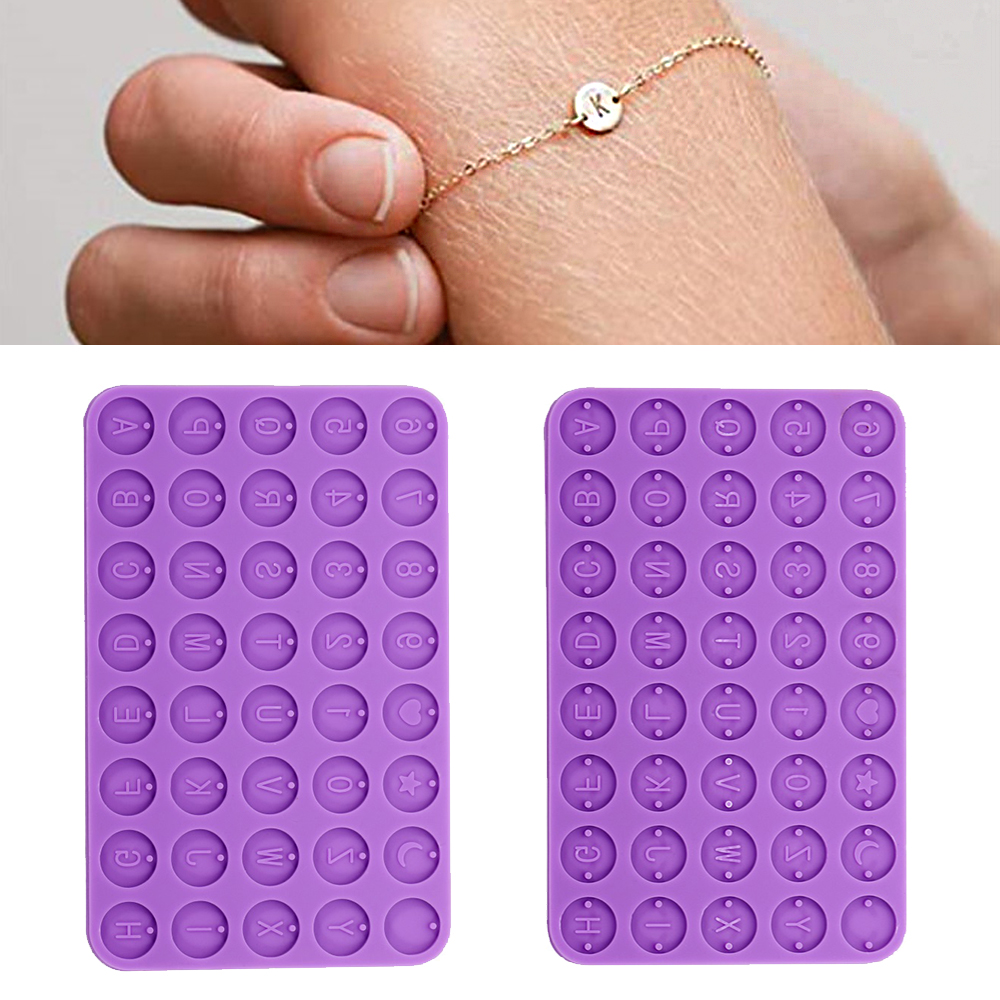 Letter Number Round Discs Sili - Resin Art Bracelet recensie en prijs