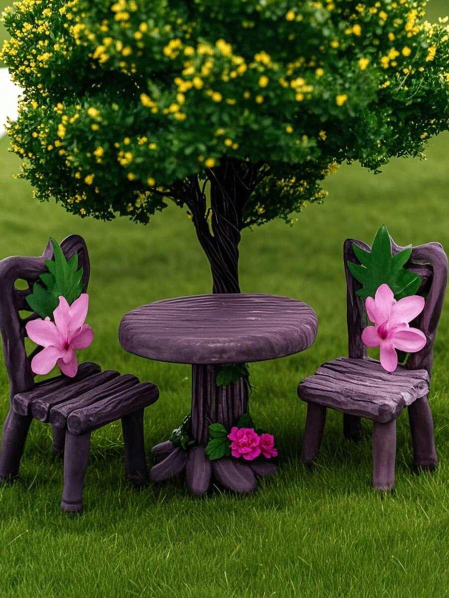 1 Set Mini Fairy Garden Table  - Resin Art Furniture recensie en prijs