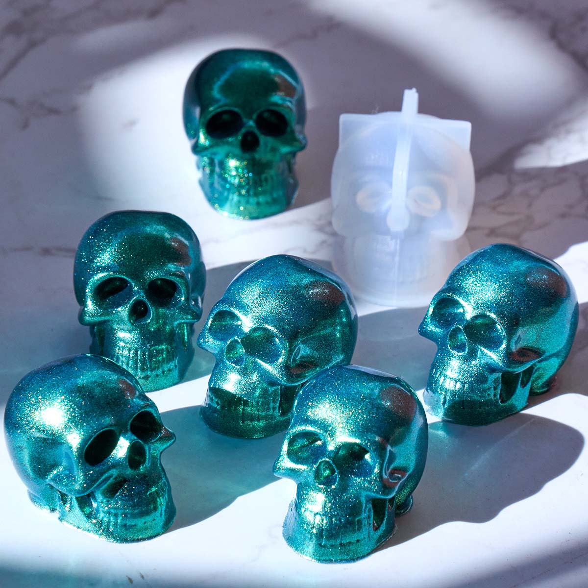 Halloween Ornament Mini Skull  - Resin Art Bracelet recensie en prijs