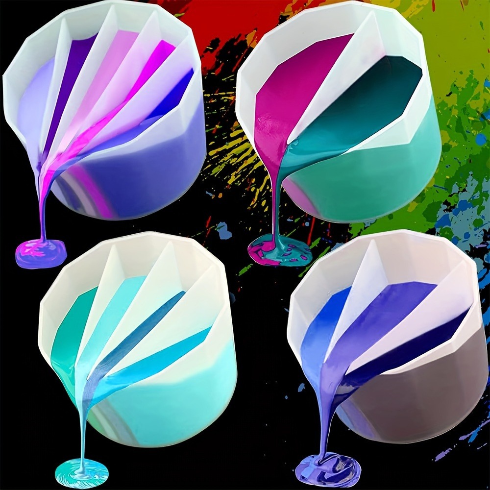 Resin Mixing Cups Silicone Mol - Resin Art Pouring recensie en prijs