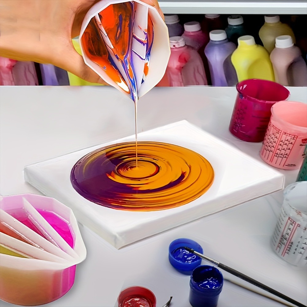 Resin Mixing Cups Silicone Mol - Resin Art Pouring recensie en prijs