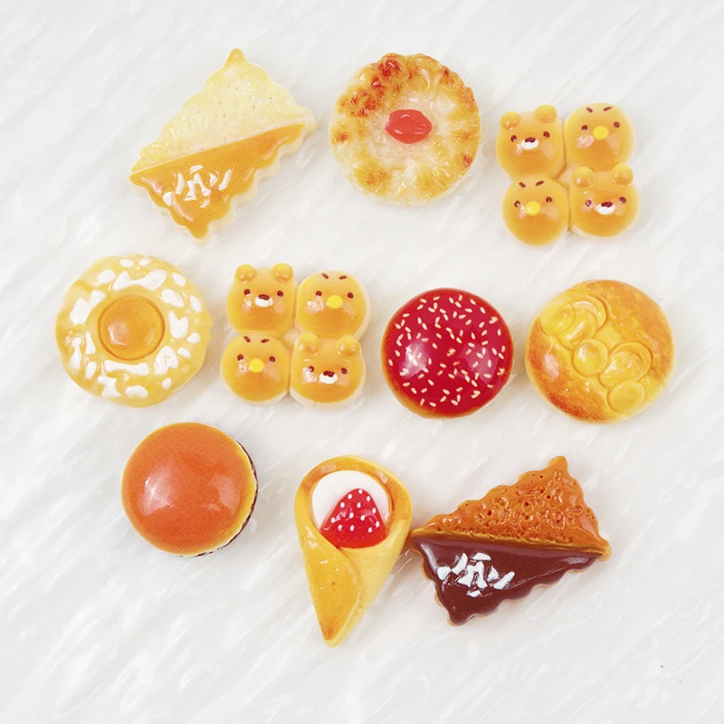 10/100pcs Resin Food Bread Cak - Resin Art Equipment recensie en prijs
