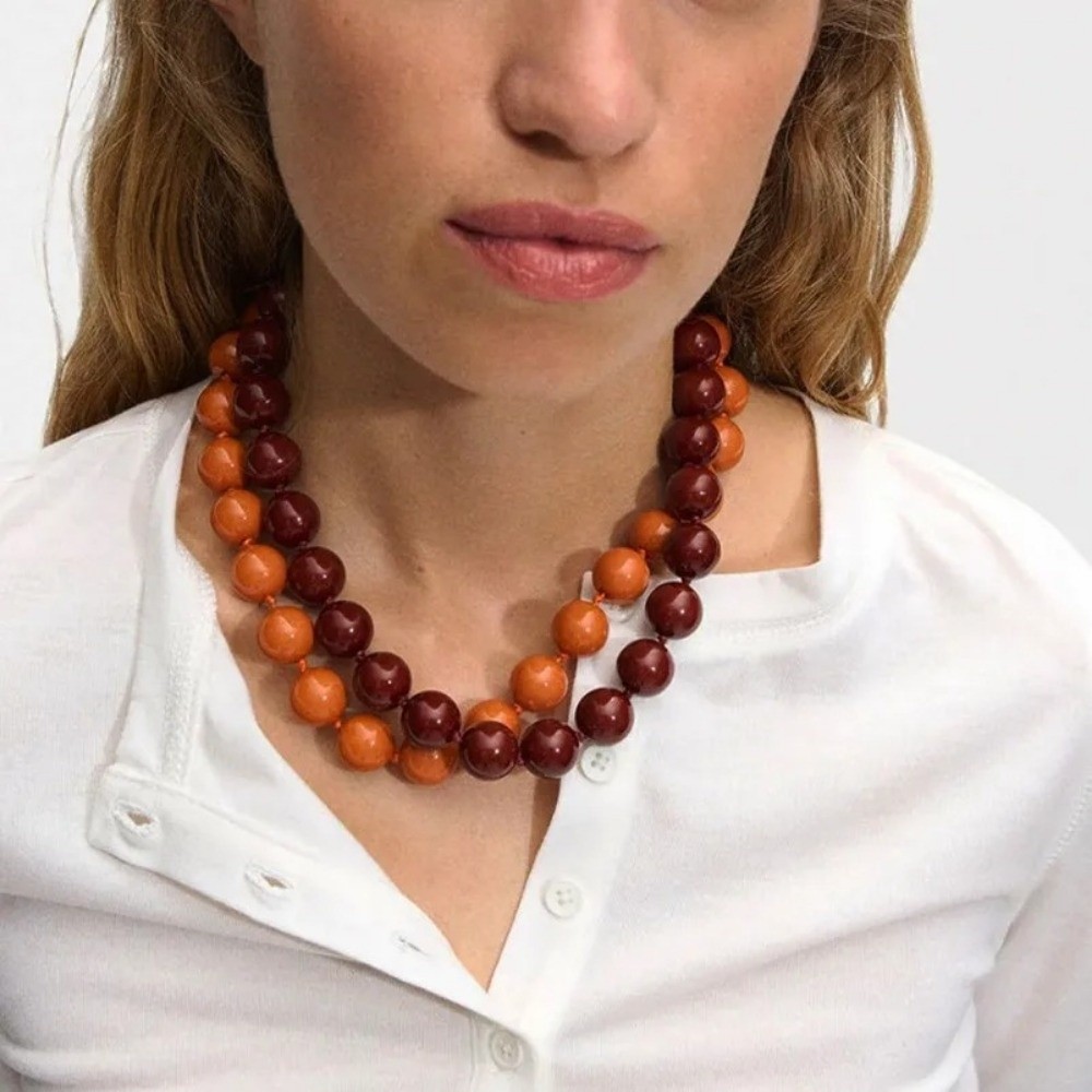 High Quality Fashion Colorful  - Resin Art Necklace recensie en prijs