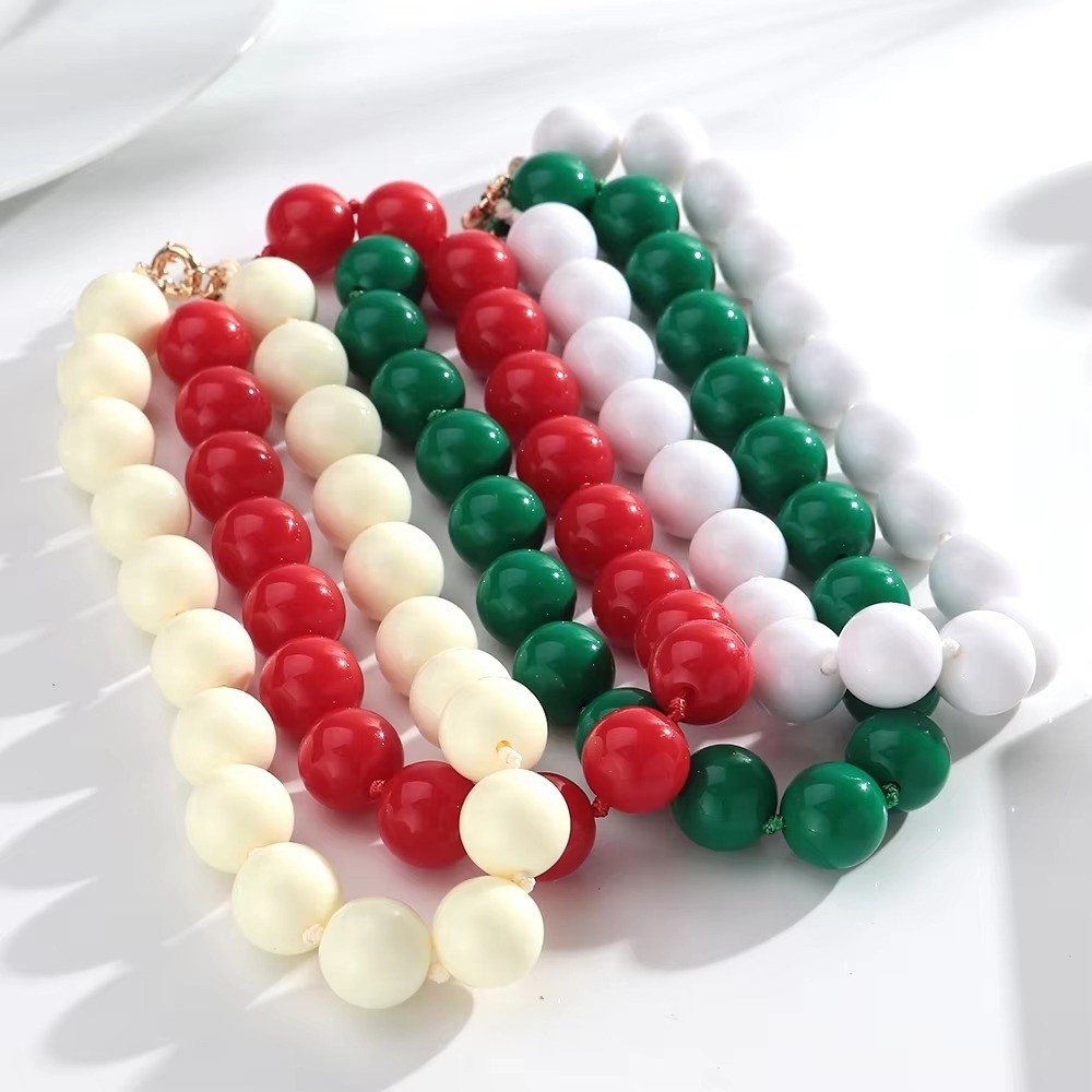 High Quality Fashion Colorful  - Resin Art Necklace recensie en prijs