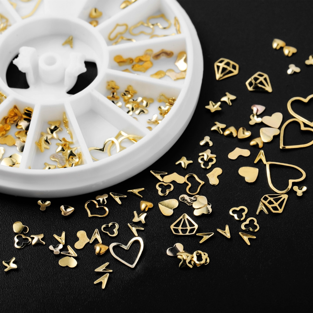1Box Gold Nail Art Glitter Met - Resin Art Frame recensie en prijs